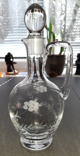 Vintage glas karaffe wein - vintage,