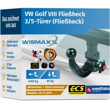 ANHÄNGERKUPPLUNG für VW Golf