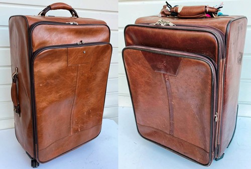 Montblanc leder koffer reise - leder,