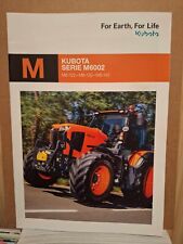 Kubota Serie M6002  Prospekt