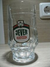 alter Jever Export Bierkrug, Glaskrug, 0,4 l, friesisch, Jever, Bier, Bierhumpen