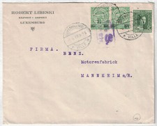 Luxemburg 1919, Mi. 93+107 auf