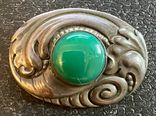 Antike brosche 800er silber - antike,