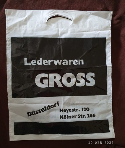 Alte tragetasche plastiktüte - alte,