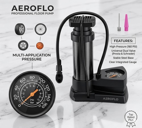 Aeroflo tragbare fußpumpe - aeroflo,
