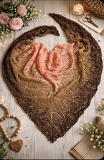 Tuch Schal Schulter Handarbeit