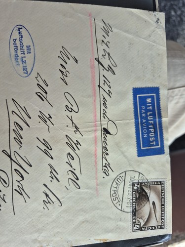 Zeppelin post 1928 - post,