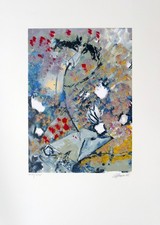 Christian-Ludwig ATTERSEE, Hasengeheimnis aus 1995 - Lithographie in Farbe