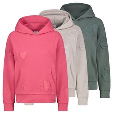 Sublevel Damen Hoodie Hoody Sweatshirt Kapuzen-Pullover Damenpullover LSL-526