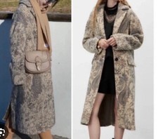 Zara Damen Mantel Größe L