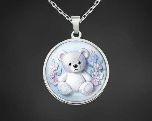 Teddybär bär halskette kette - bär,