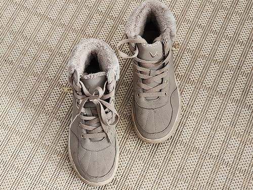 Beige winter sneaker mit - beige, winter-sneaker
