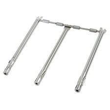 Edelstahl Brenner 46cm Ersatzteile für Weber Spirit 300-Serie Grill