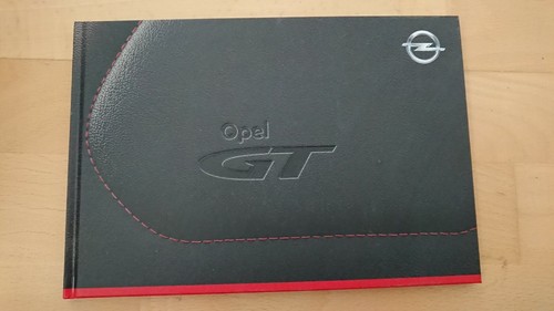 Opel hardcover prospekt - opel, gt