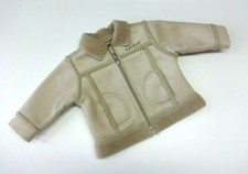 Baby Jacke ESPRIT Gr. 74 Übergangsjacke  Junge braun Winter gefüttert 