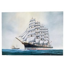 Postkarte AK Schiff Potosi