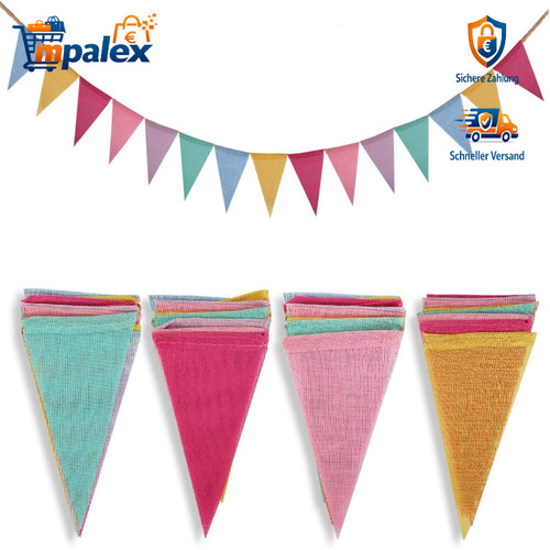 Wimpelkette 4er pack - 4er,