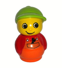 Lego Duplo Primo ~ Baby ~ Figur ~ Kind ~ Mechaniker ~ Babyspielzeug