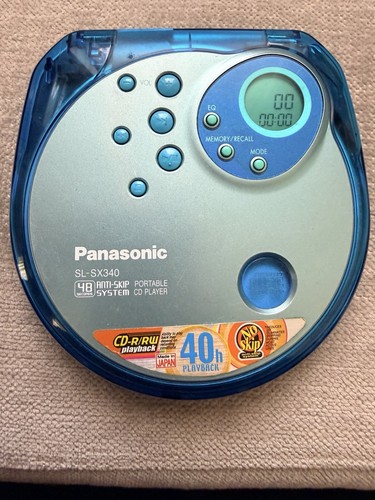 Panasonic sx340 portable cd - sl-sx340,