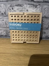 Sudoku Deluxe Holzpuzzle Neu