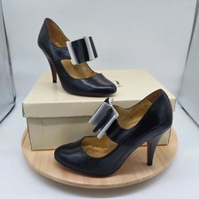 Schwarz Mary Jane Pumps Absatz