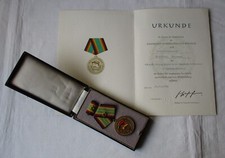 DDR Medaille für treue