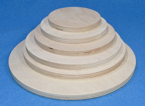 Runde holzscheibe birke - 8,