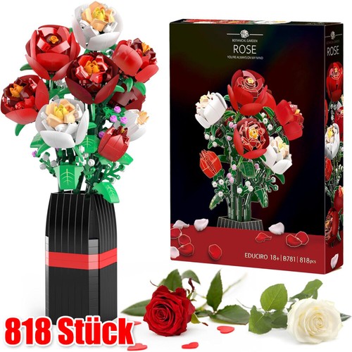 818 stück blumen bausteine - 818,