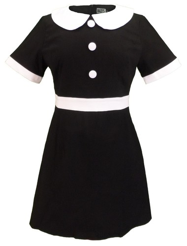 Damen kleid 60er retro mod - damen,