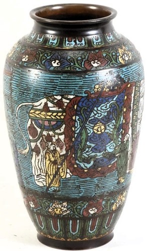 Große cloisonné vase china - cloisonné,