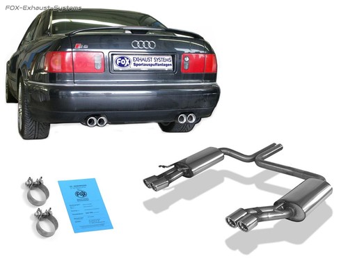 Duplex sportauspuff audi a8 - sportauspuff,