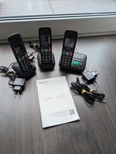 Gigaset E290 Trio - Senioren Telefon 3 schnurlose Mobilteile Anrufbeantworter