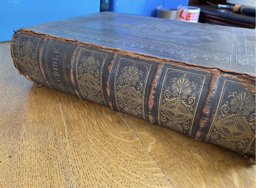 Viktorianische familienbibel - viktorianische,