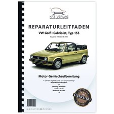 VW Golf 1 155 Cabrio 1990-1993