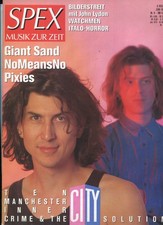 SPEX :   Juni 1989  Nr. 6  :  GIANT SAND   NoMeansNo   PIXIES