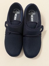 Fly Flot Damen Hausschuhe Gr.39 Stretch Klettverschluss Senioren 340067-01