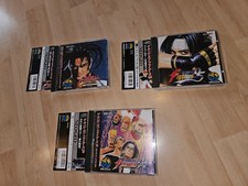 3x SNK NEO GEO CD konvolut KoF 94 & 95 + Samurai Spirits alle jap inkl Spine
