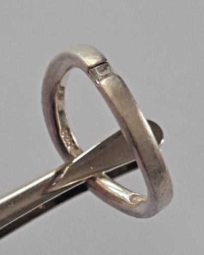 Moderner silber 925 ring - moderner,
