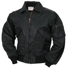 CWU Fliegerjacke schwarz S-5XL