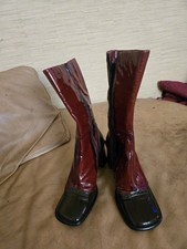 Ausgefallener Stiefel in Braun/Grün von Gil Peterson Gr.38 Wie NEU NP 180 €