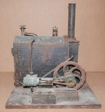 FRÜHE BASSETT LOWKE LIVE STEAM ENGINE TANGYE No.2 & KESSELPROJEKT