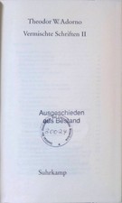 Vermischte Schriften, 2. TEIL