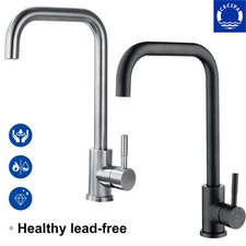 Küchenarmatur Wasserhahn 360° Küche Einhandmischer Mischbatterie Edelstahl 