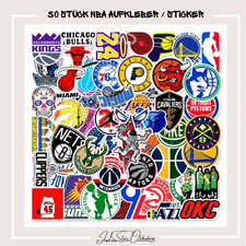 50 x NBA Basketball Team / Verein Logo Vinyl-Aufkleber / Sticker Set / Geschenk