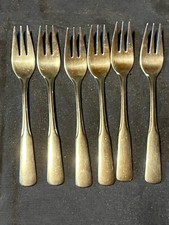 6 x Kuchengabeln Chrom/Edelstahl 18/8 ® Rostfrei