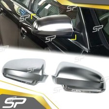 2x Alu Matt Chrom Spiegelkappen Außenspiegel für AUDI A4 B6 A4 8H A4 B7 B6 S4 8E