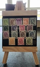 BRD Posthorn, komplett Postfrisch als Faksimile zur Deko auf dem Schreibtisch