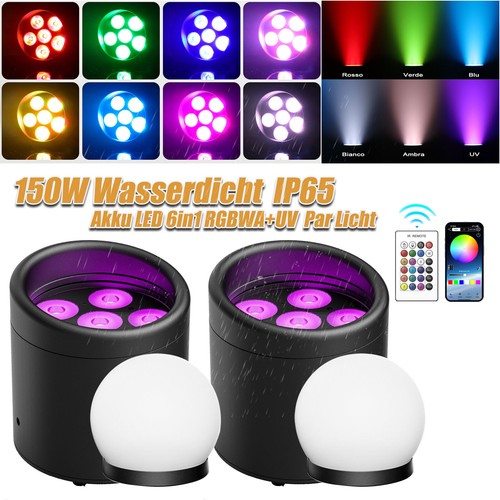 150w rgbwa par licht - rgbwa+uv,