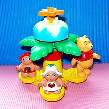 Lego Duplo~Kinder Karusell~Spielplatz~Jahrmarkt~mit Figuren Winnie Puuh+ Wichtel