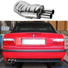 Eisenmann Sportauspuff Edelstahl BMW 3er E36 325i 328i Lim Touring Cabrio Coupe